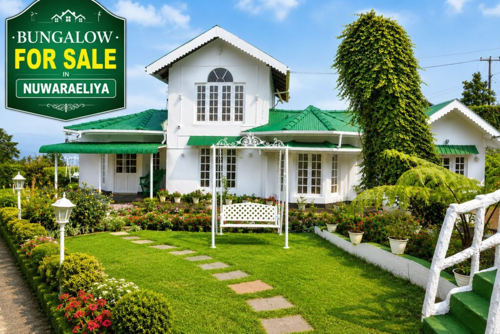 Antique colonial bungalow and boutique hotel for sale in Nuwara Eliya